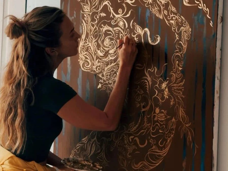 Ana Kuni, contemporary Cape Town artist, Ukrainian born